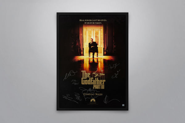 The Godfather III Signed Poster with COA