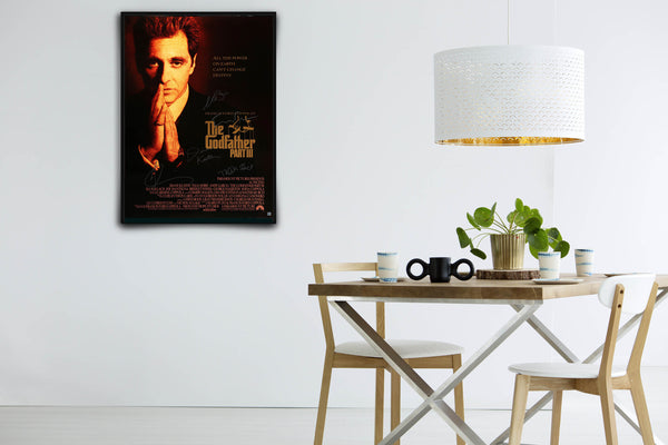 The Godfather Part III Signed Poster with COA