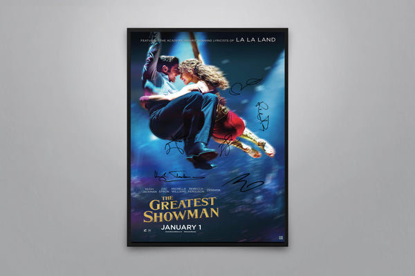 The Greatest Showman Signed Poster with COA