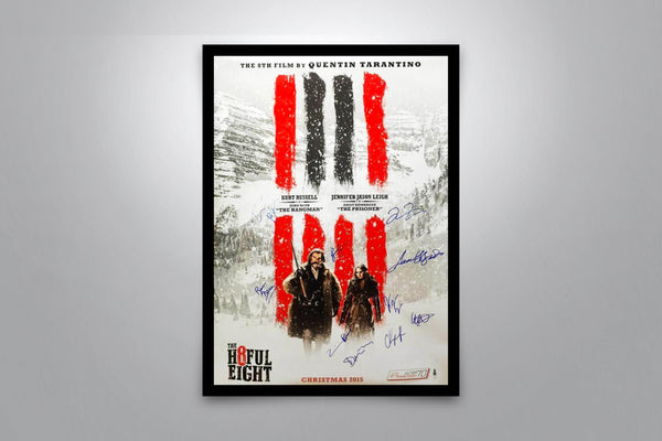 The Hateful Eight Signed Poster with COA