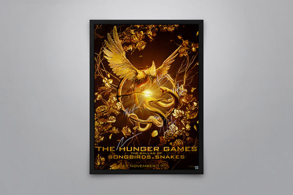 The Hunger Games: The Ballad of Songbirds and Snakes - Signed Poster + COA