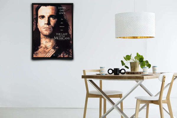 The Last of the Mohicans Signed Poster with COA