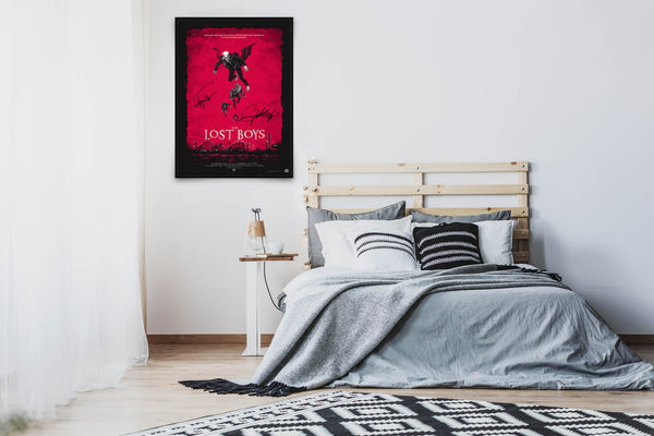 The Lost Boys Signed Poster with COA