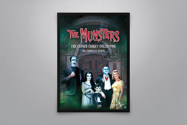 The Munsters Signed Poster with COA