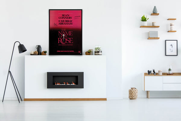 The Name of the Rose Signed Poster with COA
