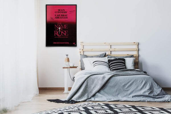 The Name of the Rose Signed Poster with COA