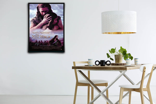The New World Signed Poster with COA
