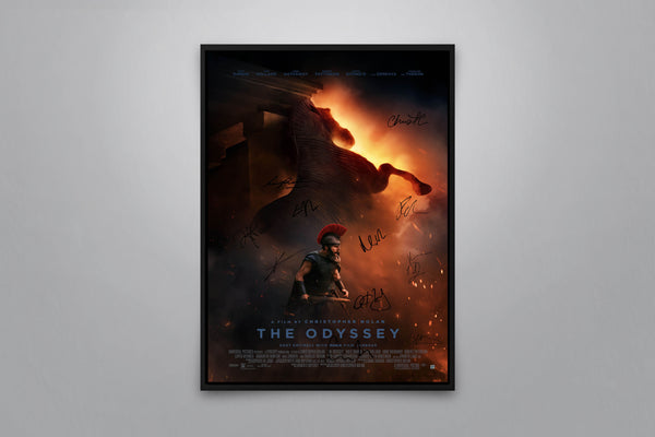 The Odyssey Signed Poster with COA