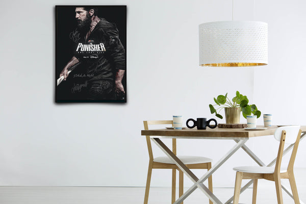 The Punisher: One Last Kill Signed Poster with COA