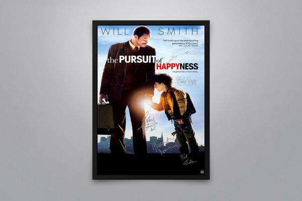 The Pursuit of Happyness Signed Poster with COA