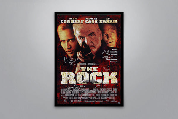 The Rock - Signed Poster + COA