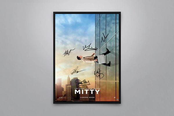 The Secret Life of Walter Mitty Signed Poster with COA