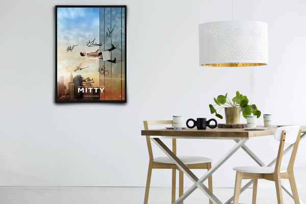 The Secret Life of Walter Mitty Signed Poster with COA