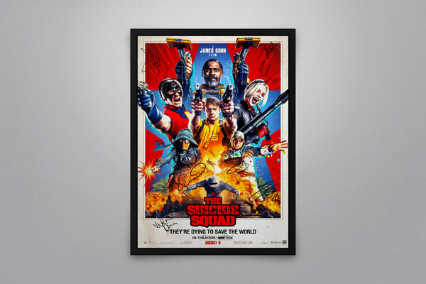 The Suicide Squad - Signed Poster + COA