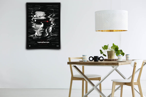 The Terminator: 30th Anniversary Signed Poster with COA