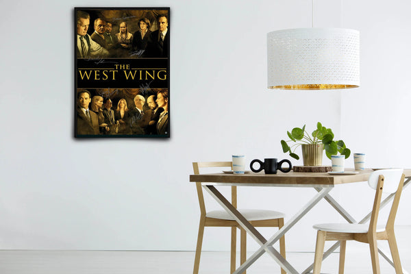 The West Wing Signed Poster with COA