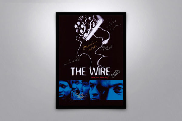 The Wire Signed Poster with COA