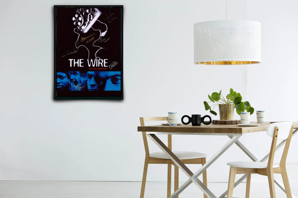 The Wire Signed Poster with COA