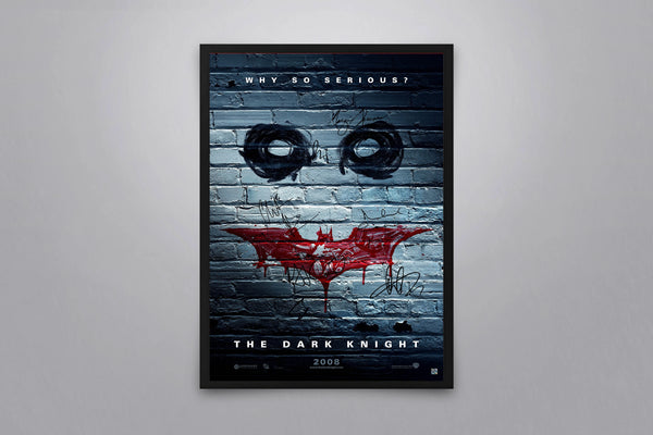 The Dark Knight Signed Poster with COA