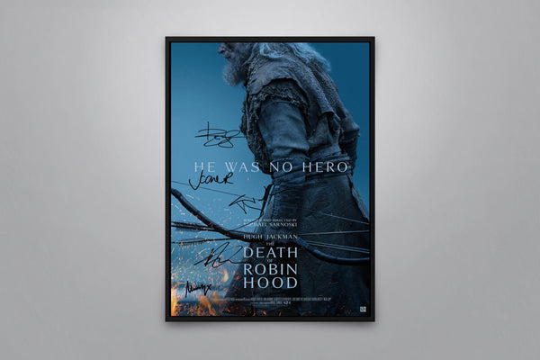 The Death of Robin Hood Signed Poster with COA