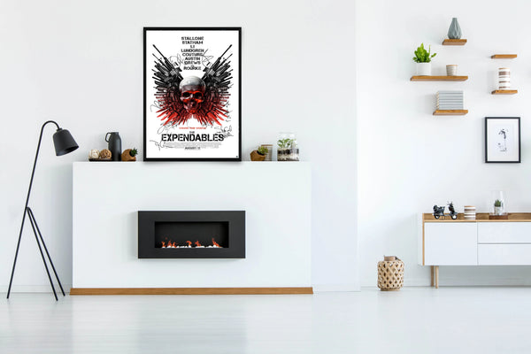 The Expendables Signed Poster with COA