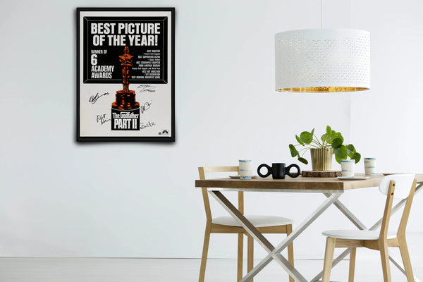 The Godfather Part II Signed Poster with COA