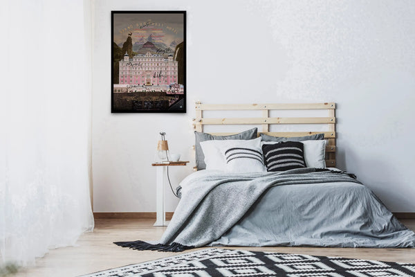 The Grand Budapest Hotel Signed Poster with COA
