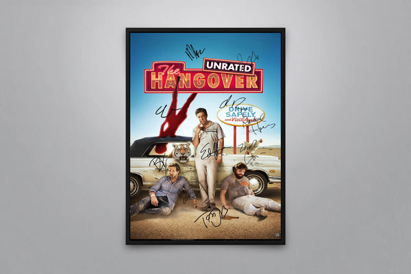 The Hangover Signed Poster with COA