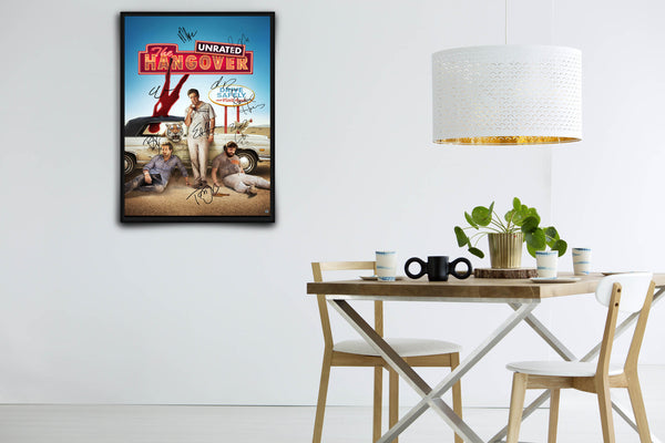 The Hangover Signed Poster with COA