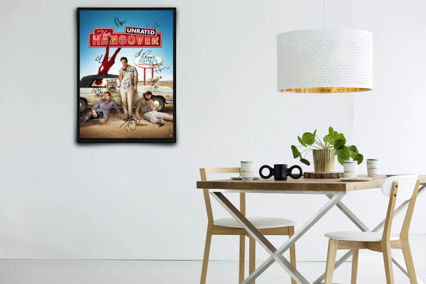 The Hangover Signed Poster with COA