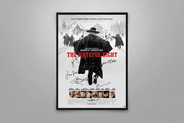The Hateful Eight Signed Poster with COA