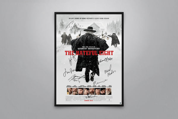 The Hateful Eight Signed Poster with COA