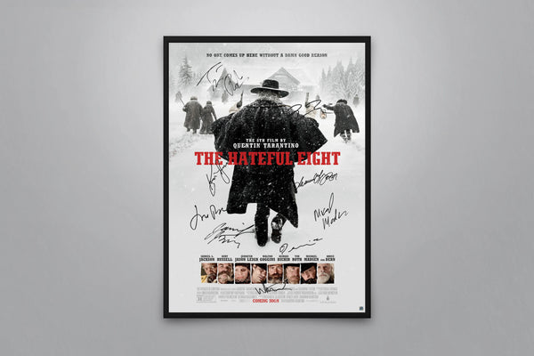 The Hateful Eight Signed Poster with COA