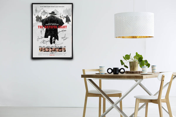 The Hateful Eight Signed Poster with COA