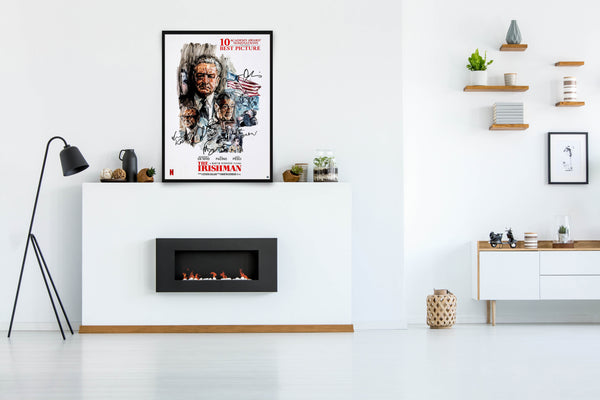 The Irishman Signed Poster with COA