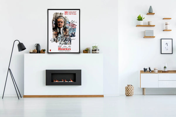 The Irishman Signed Poster with COA