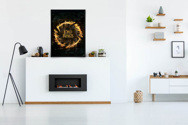 The Lord of the Rings Signed Poster with COA