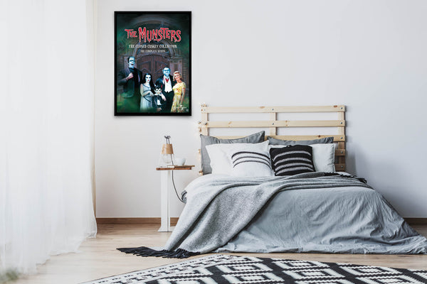 The Munsters Signed Poster with COA