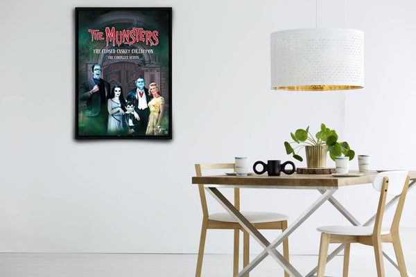 The Munsters Signed Poster with COA