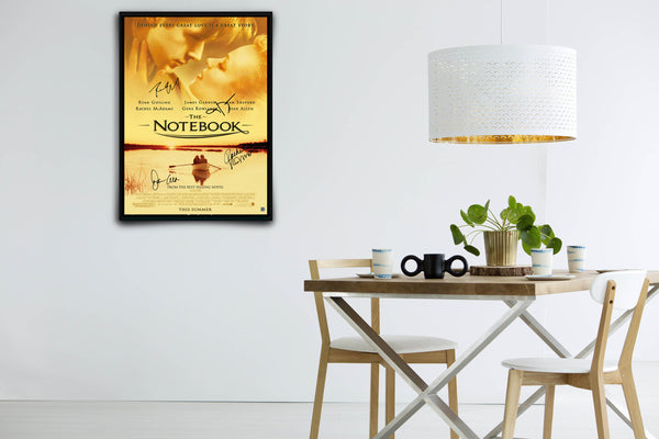 The Notebook Signed Poster with COA