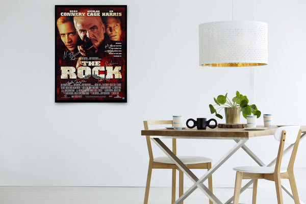 The Rock - Signed Poster + COA