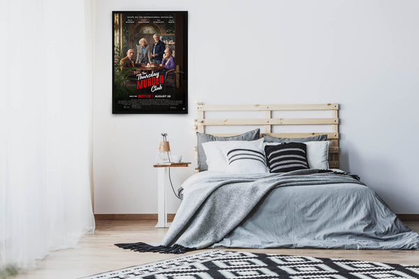 The Thursday Murder Club Signed Poster with COA