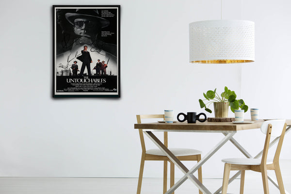 The Untouchables Signed Poster with COA