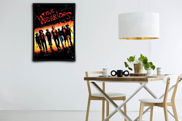 The Warriors Signed Poster with COA