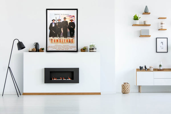 Tombstone Signed Poster with COA