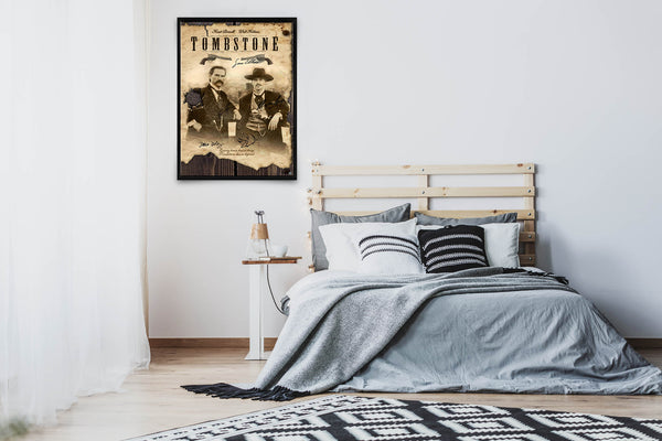 Tombstone Signed Poster with COA