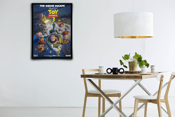 Toy Story 3 Signed Poster with COA