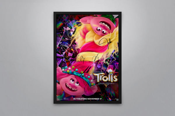 Trolls Band Together - Signed Poster + COA