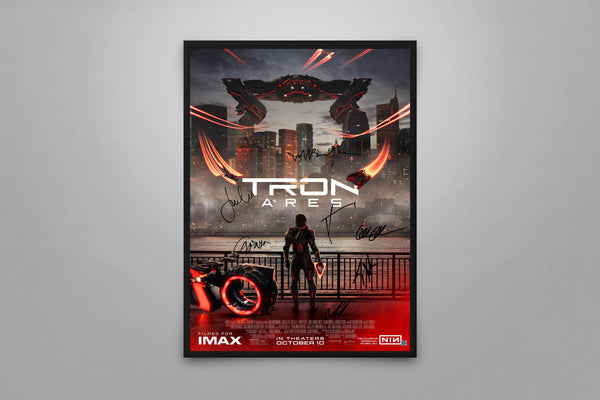 TRON: Ares Signed Poster with COA