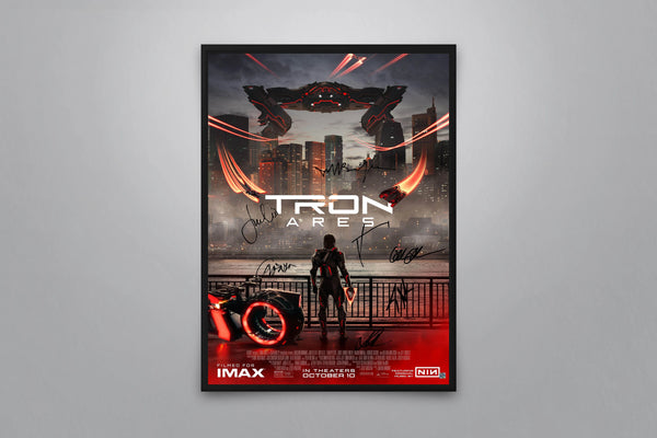 TRON: Ares Signed Poster with COA